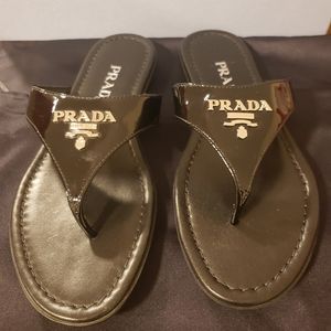 Prada flip flops